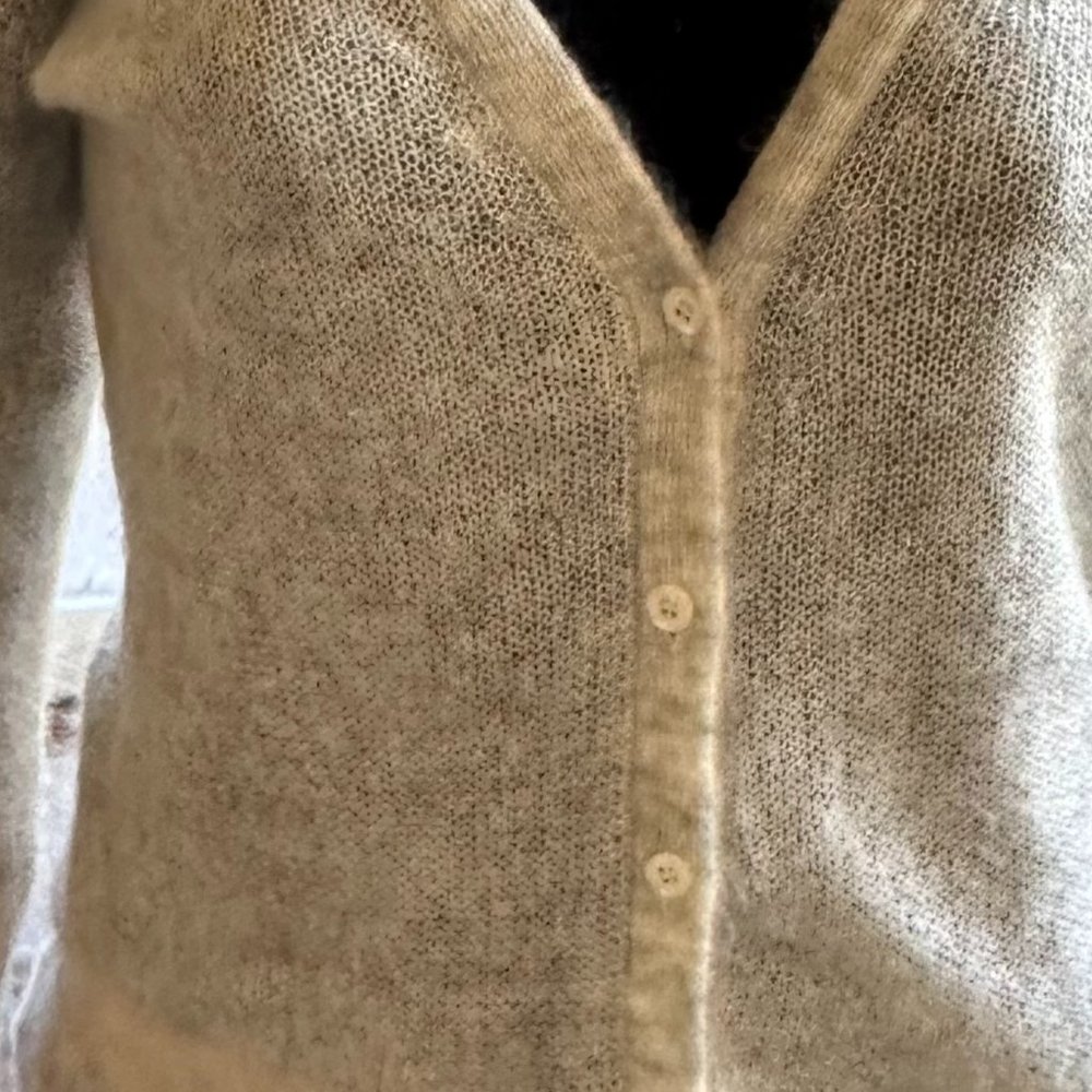 J Crew, vintage, button down sweater, size s/m